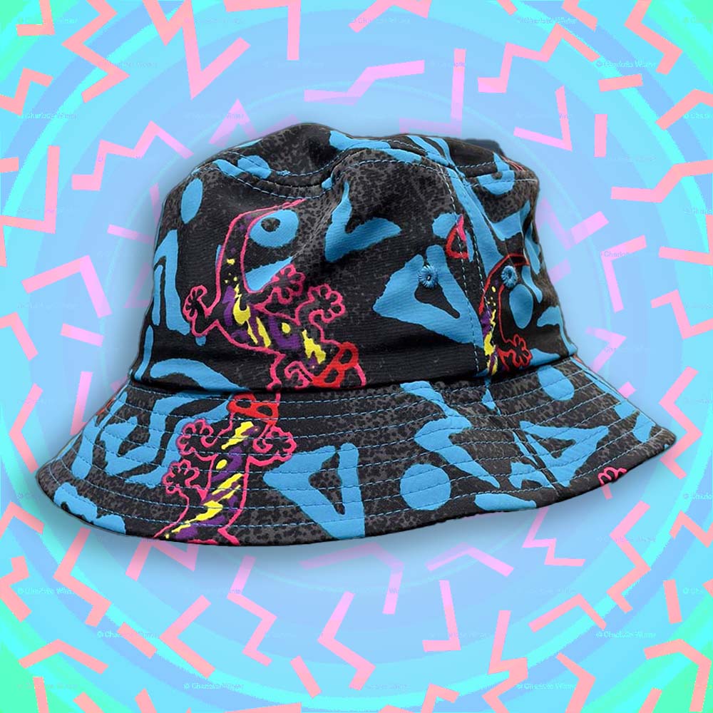 Blue Geo Bucket Hat - Image 4