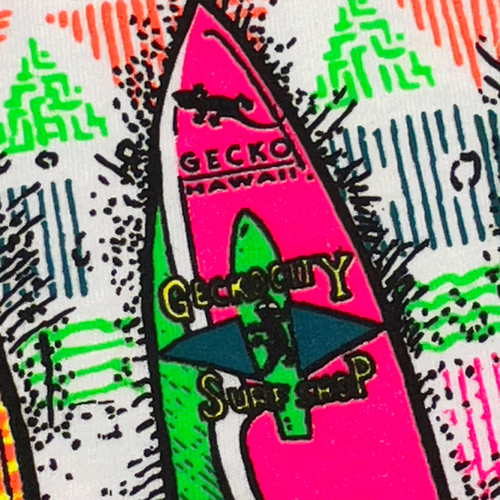 Gecko Boardroom 1989 White Tee - Image 7