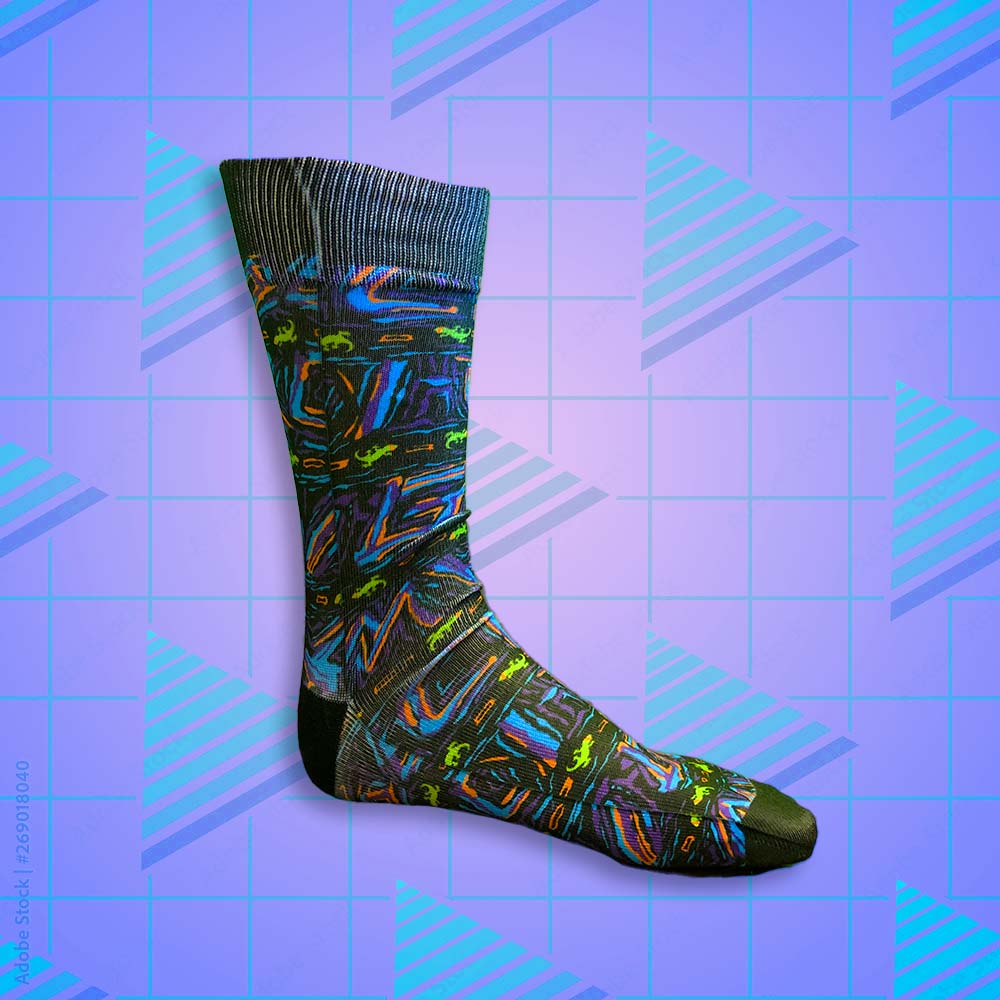 Gecko Multi Party Socks - Image 3