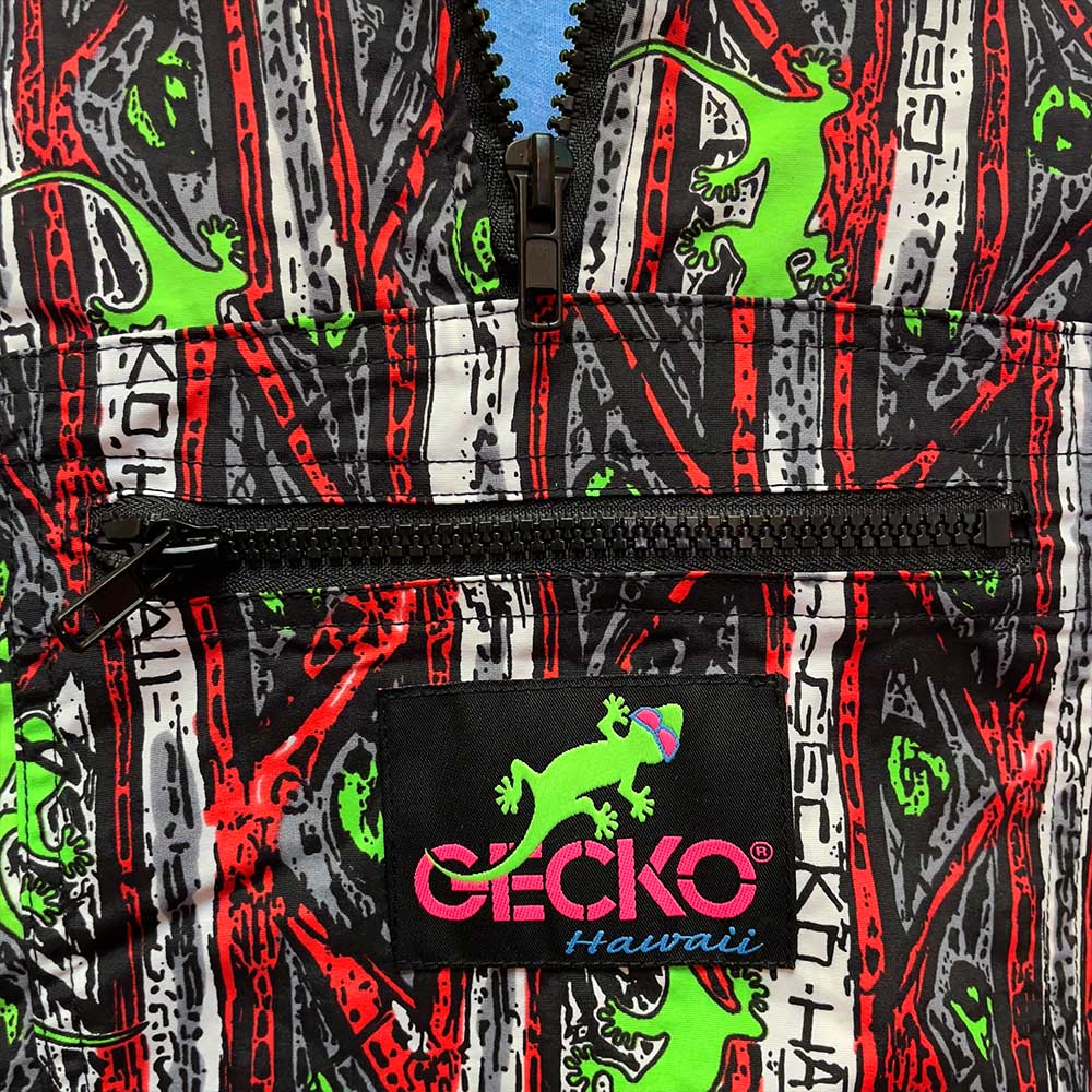 Gecko Red Stripe Windbreaker - Image 3