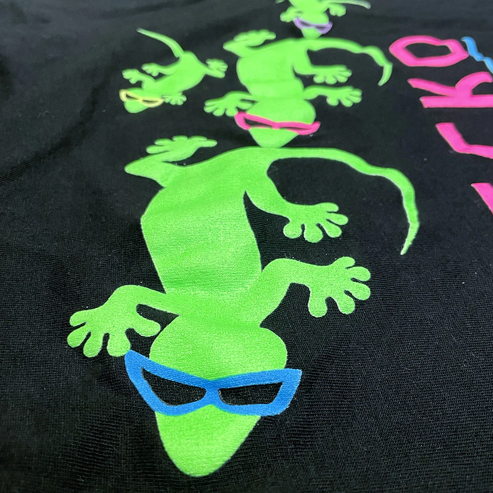 KIDS Gecko Fam Black Tee - Image 4
