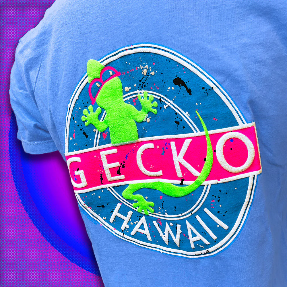 KIDS Gecko Vinyl HYPER Blue To White - Image 4