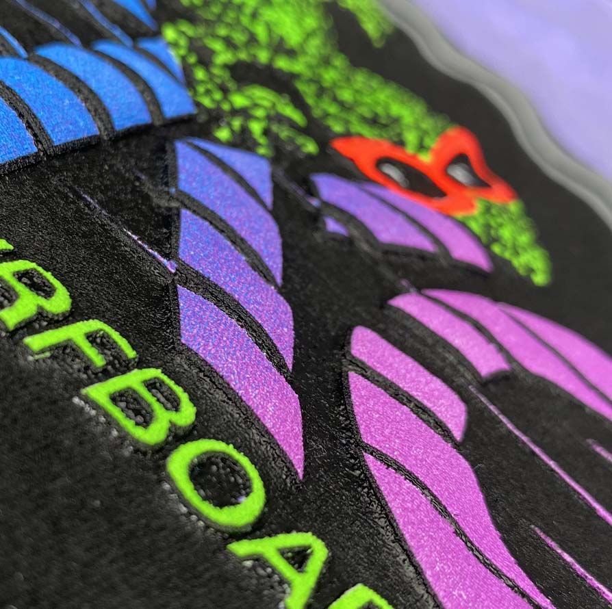 Gecko Racing Hyper Flash Purple to Pink Tee - Image 8