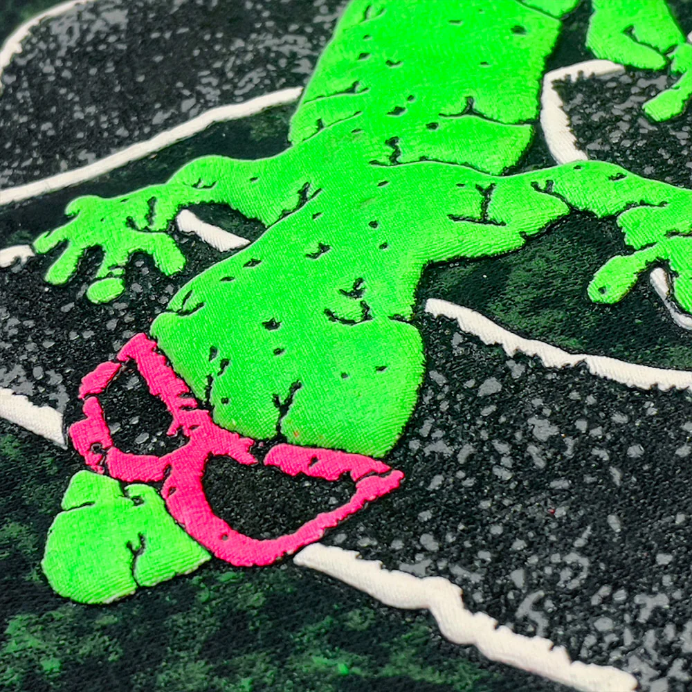 Lava Rock - 1988 GITD Sponge Paint Long Sleeve (Limited Edition) - Image 5