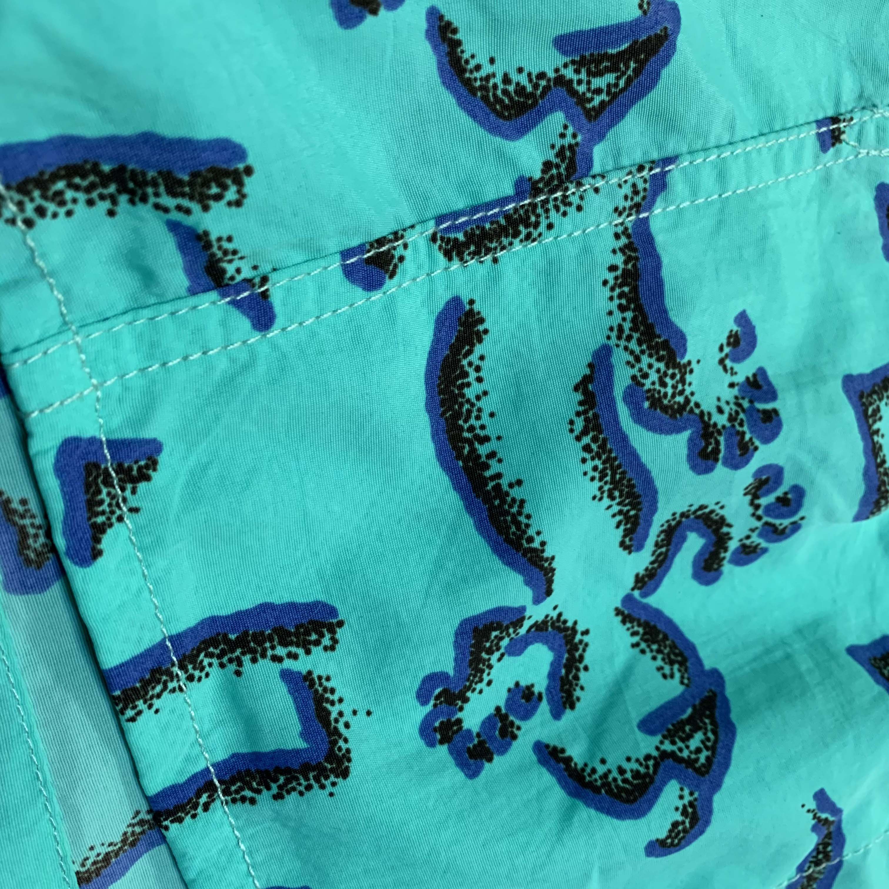 Mint Gecko Petro Volley Shorts - Image 4