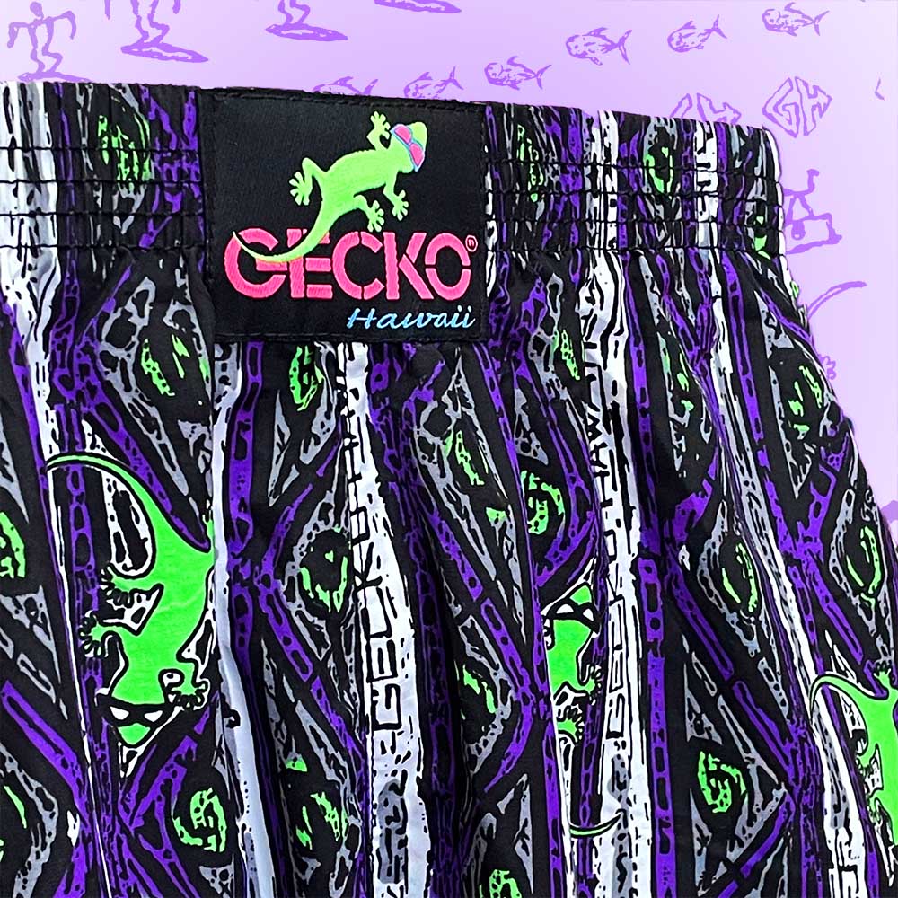 Purple Stripe Gecko Beach Pants - Image 5